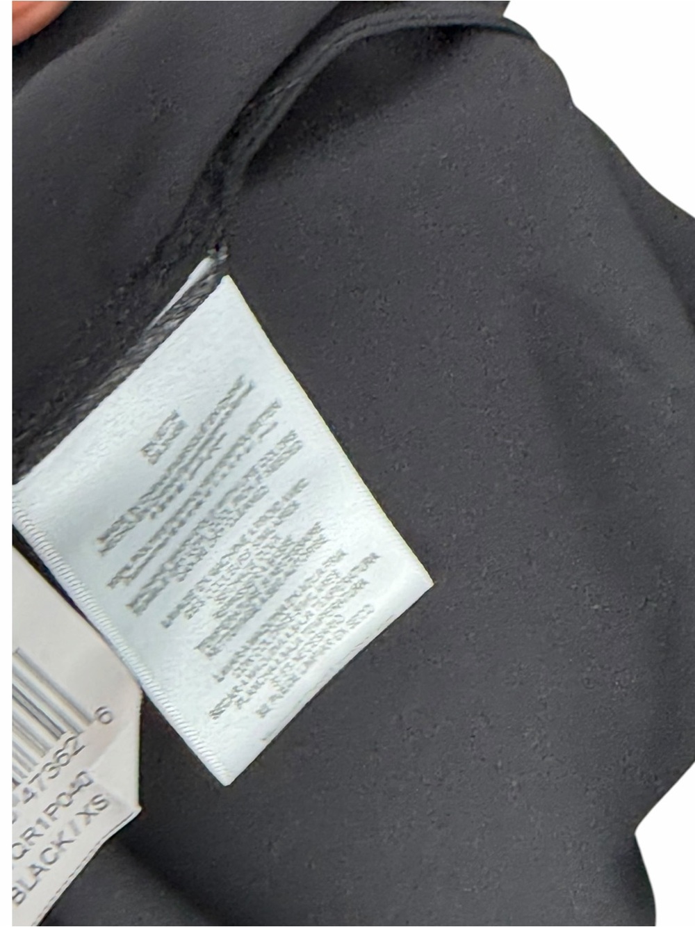 BCBGMaxAzria Black Long-Sleeve V-Notch Blouse Mazie Blouse Women's Size XS - Picture 6 of 8